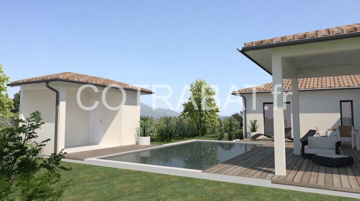 Plan 3d maison leognan desgraves 3